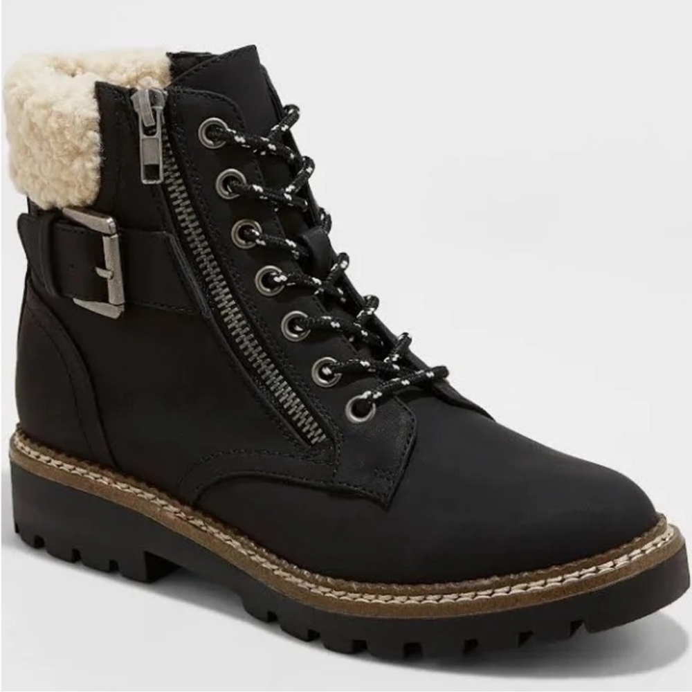 Sherpa Ankle Boots